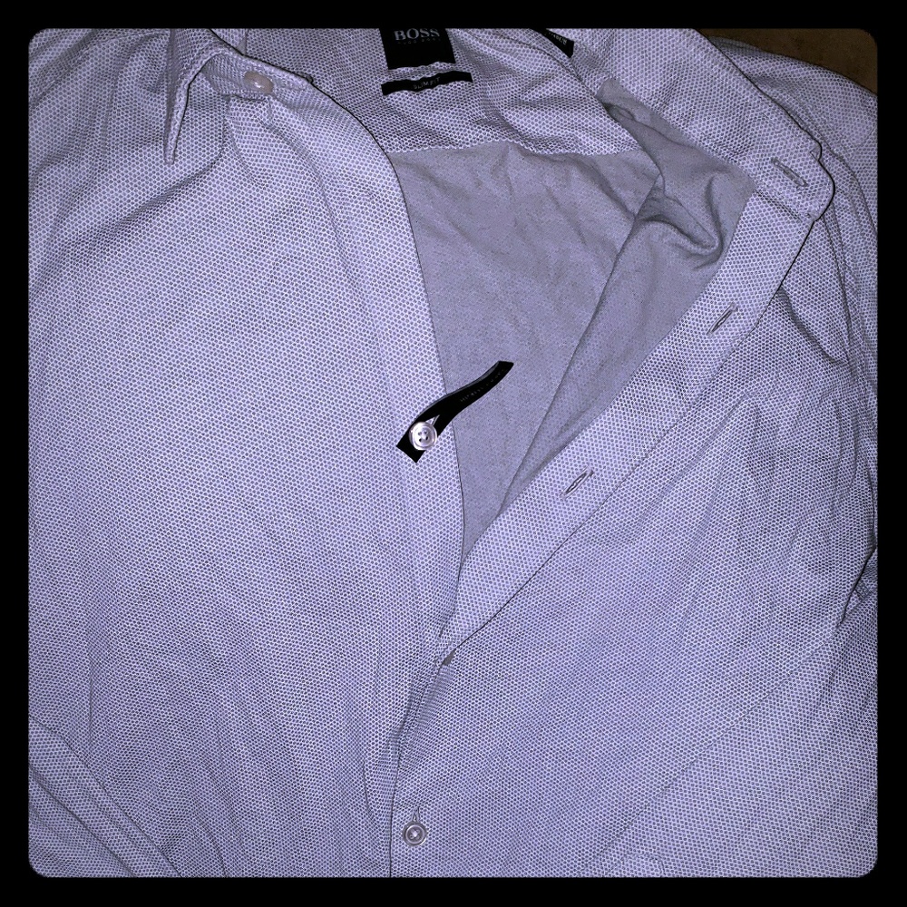 Boss slim fit dress shirt